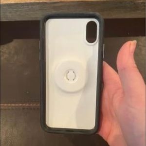 Otterbox pop socket iPhone X case